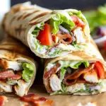 Crispy Chicken Bacon Ranch Wrap