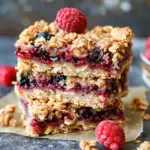 Berry Oat Bars