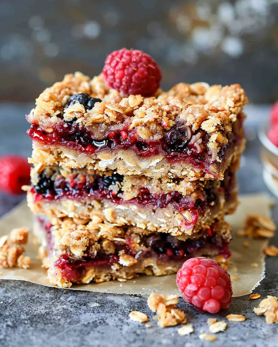 Berry Oat Bars: Easy, Delicious Snacks for Your Family