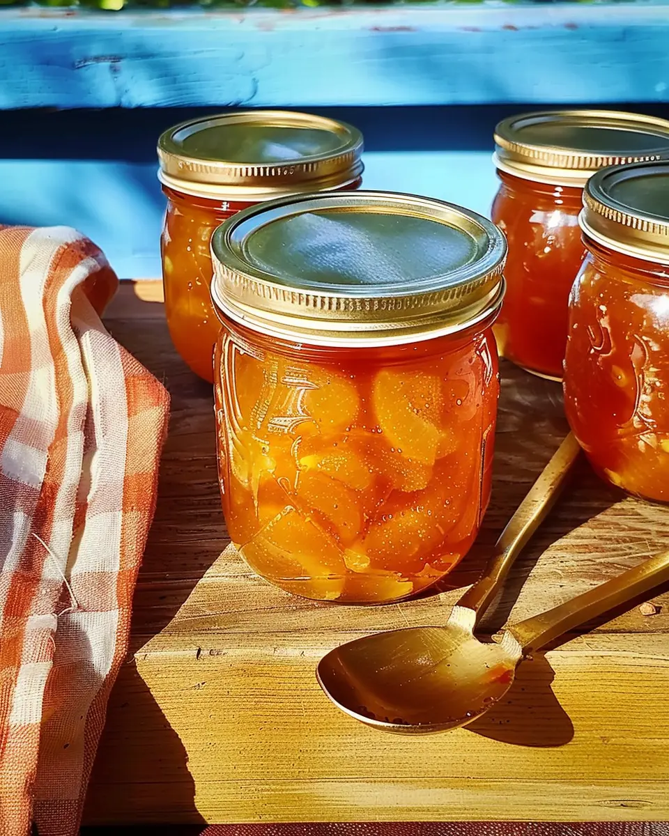 Mary Jo’s Sun-Cooked Peach Preserves: The Best Homemade Delight