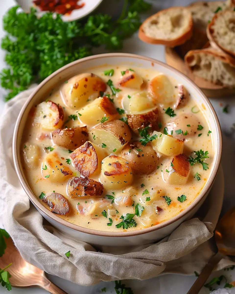 Cajun Potato Soup: A Flavorful Twist with Turkey Bacon Delight