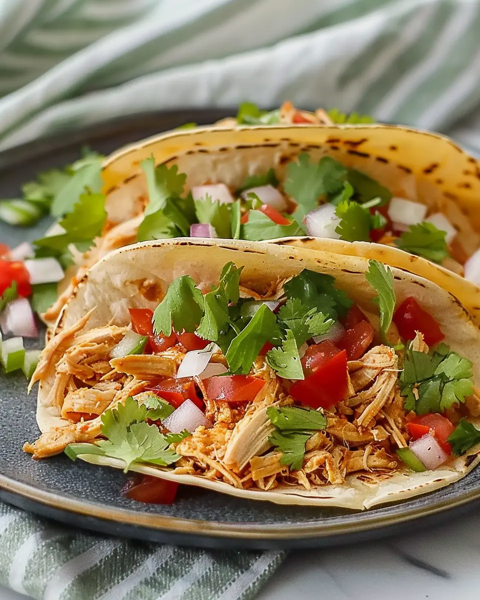 Slow Cooker Shredded Chicken Tacos: Easy, Flavorful Family Feast