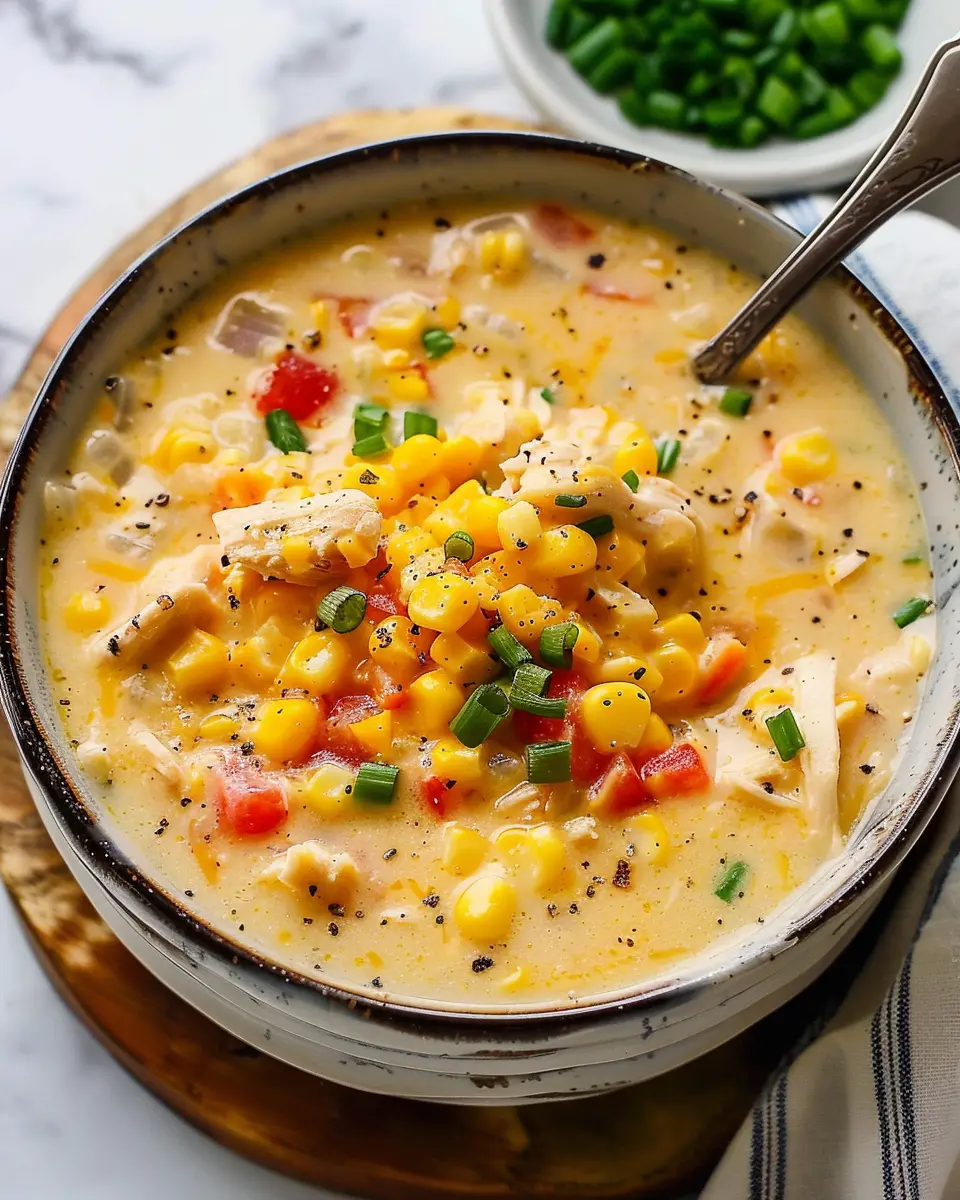 Crockpot Chicken Corn Chowder: Easy &amp; Comforting Family Favorite
