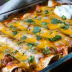 Easy Cheesy Ground Beef Enchiladas
