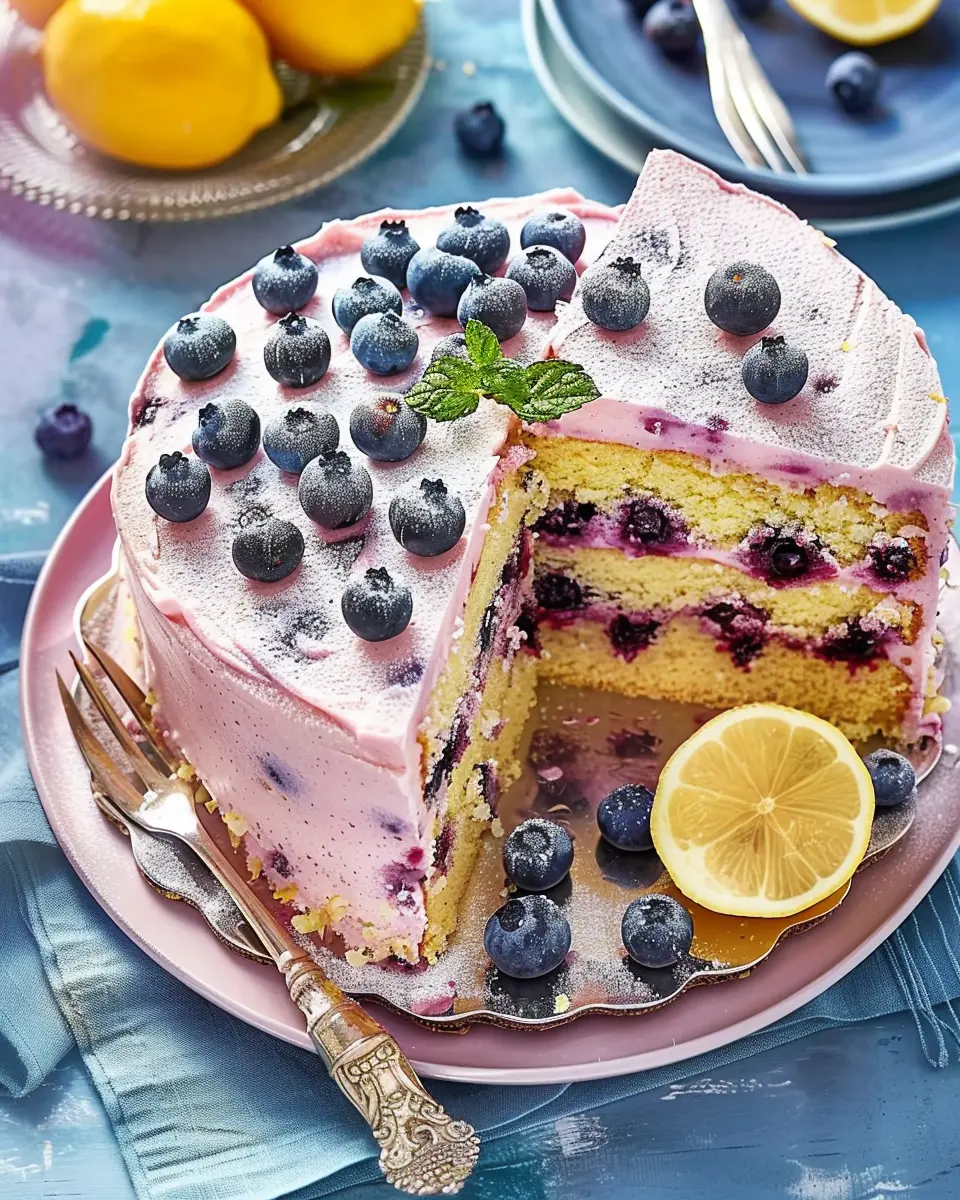 Blueberry Lemon Cake: The Best Homemade Delight to Savor