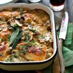 Chicken-Mushroom-Sage Casserole