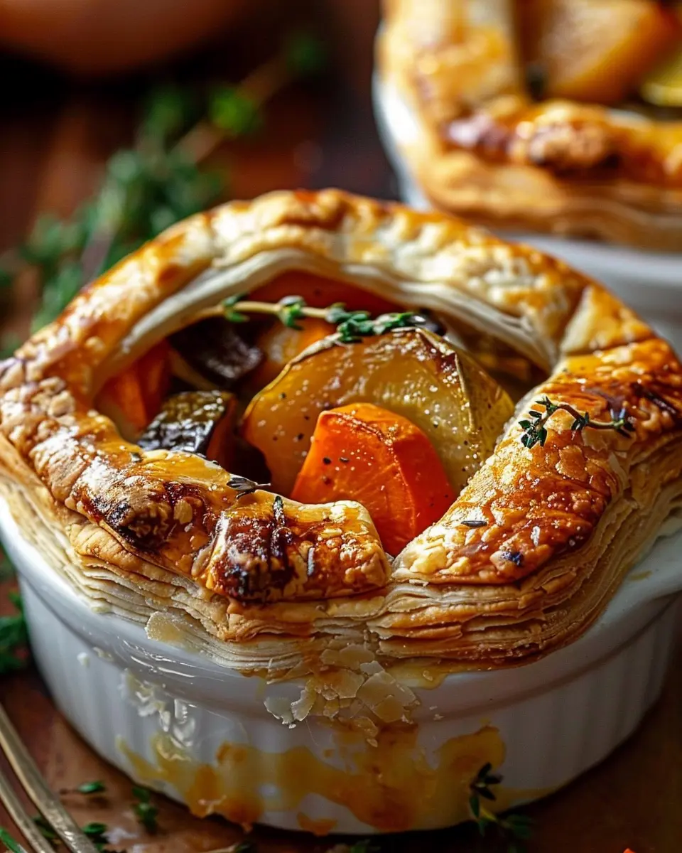 Roasted Autumn Vegetable Pot Pies: The Best Cozy Comfort Food