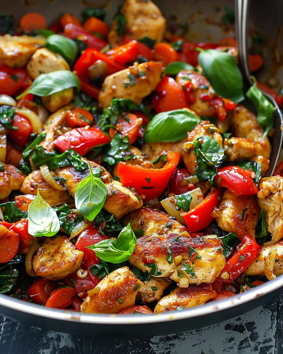 Mediterranean Chicken Stir Fry: Easy, Flavorful Weeknight Delight