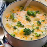 Cheddar Broccoli Potato Soup