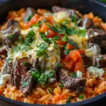 Steak Queso Rice