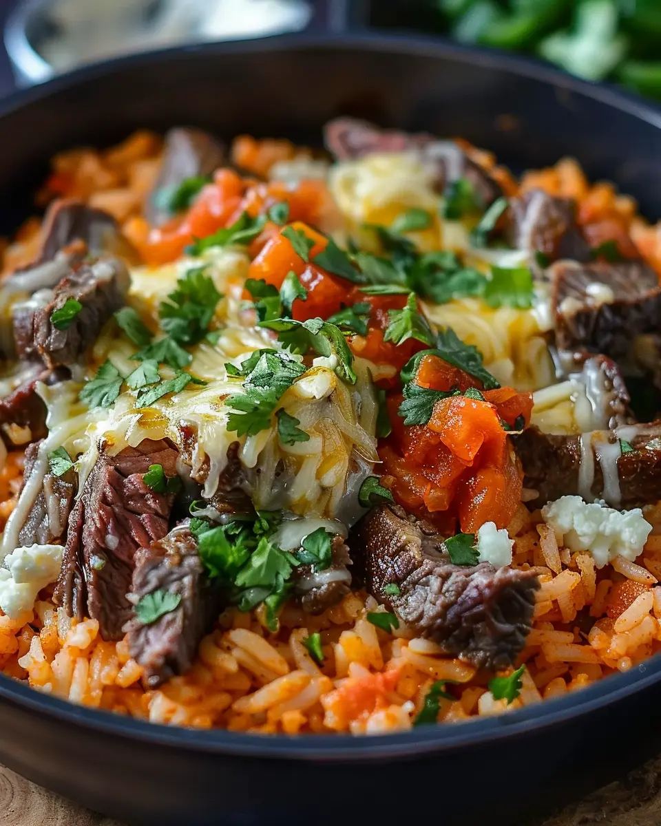 Steak Queso Rice: The Easy Indulgent Comfort Bowl You Need