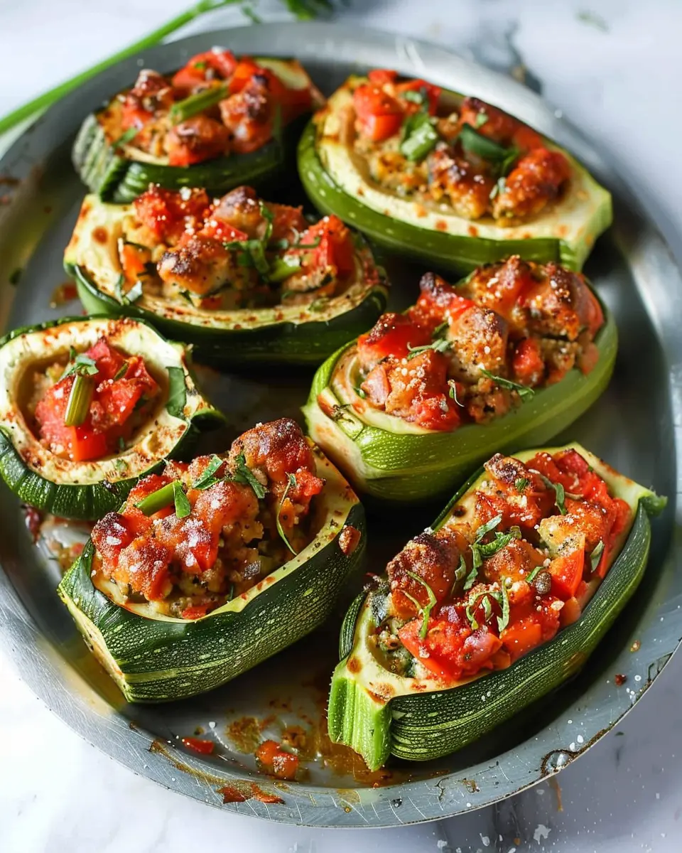 Mediterranean Stuffed Zucchini Recipe: Easy &amp; Delicious Family Meal