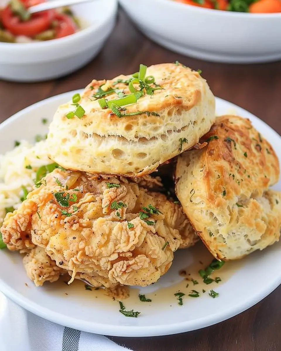 Southern Chicken and Biscuits: Indulgent Comfort Food Delight