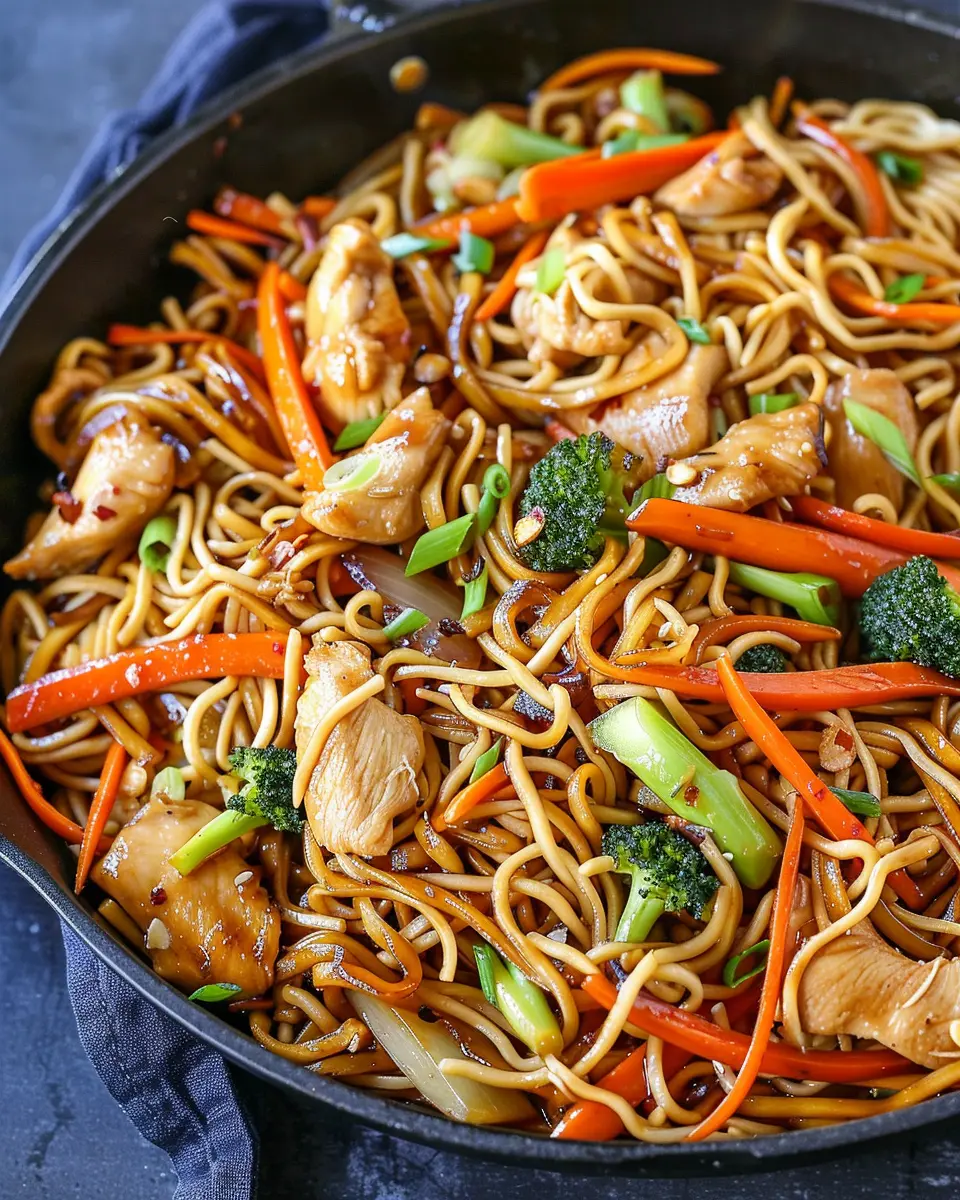 Easy Chicken Lo Mein: A Quick and Delicious Way to Savor Home Cooking
