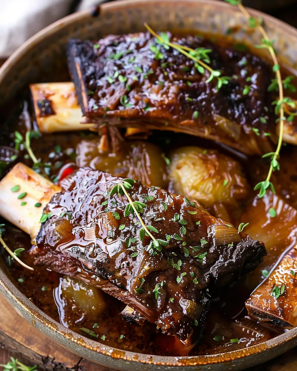 French Onion Short Ribs: Indulge in Juicy, Homemade Comfort