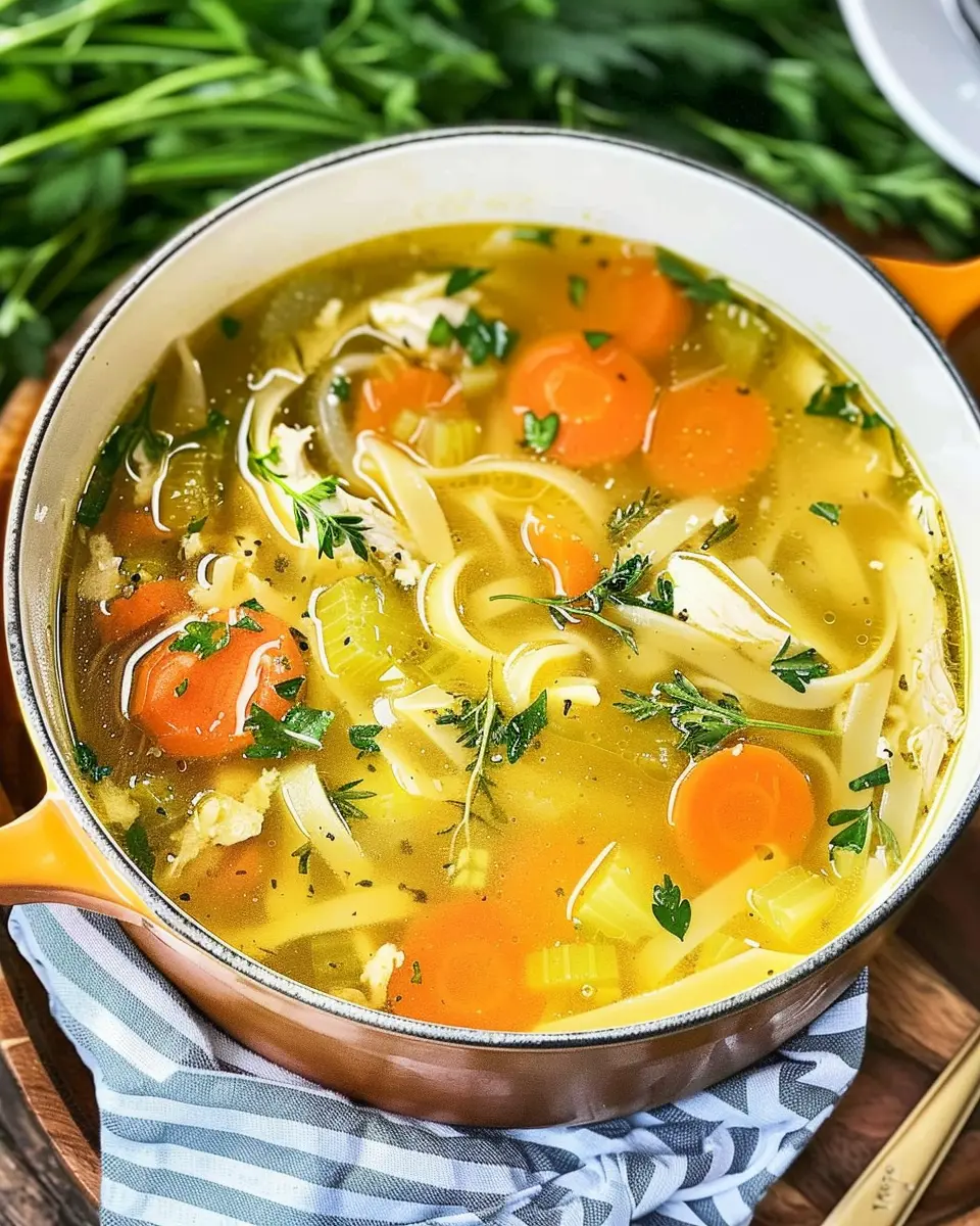 Healing Chicken Soup: The Comforting Recipe for Cold Days
