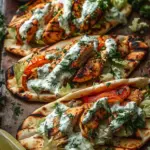Sheet Pan Chicken Pita with Herby Ranch