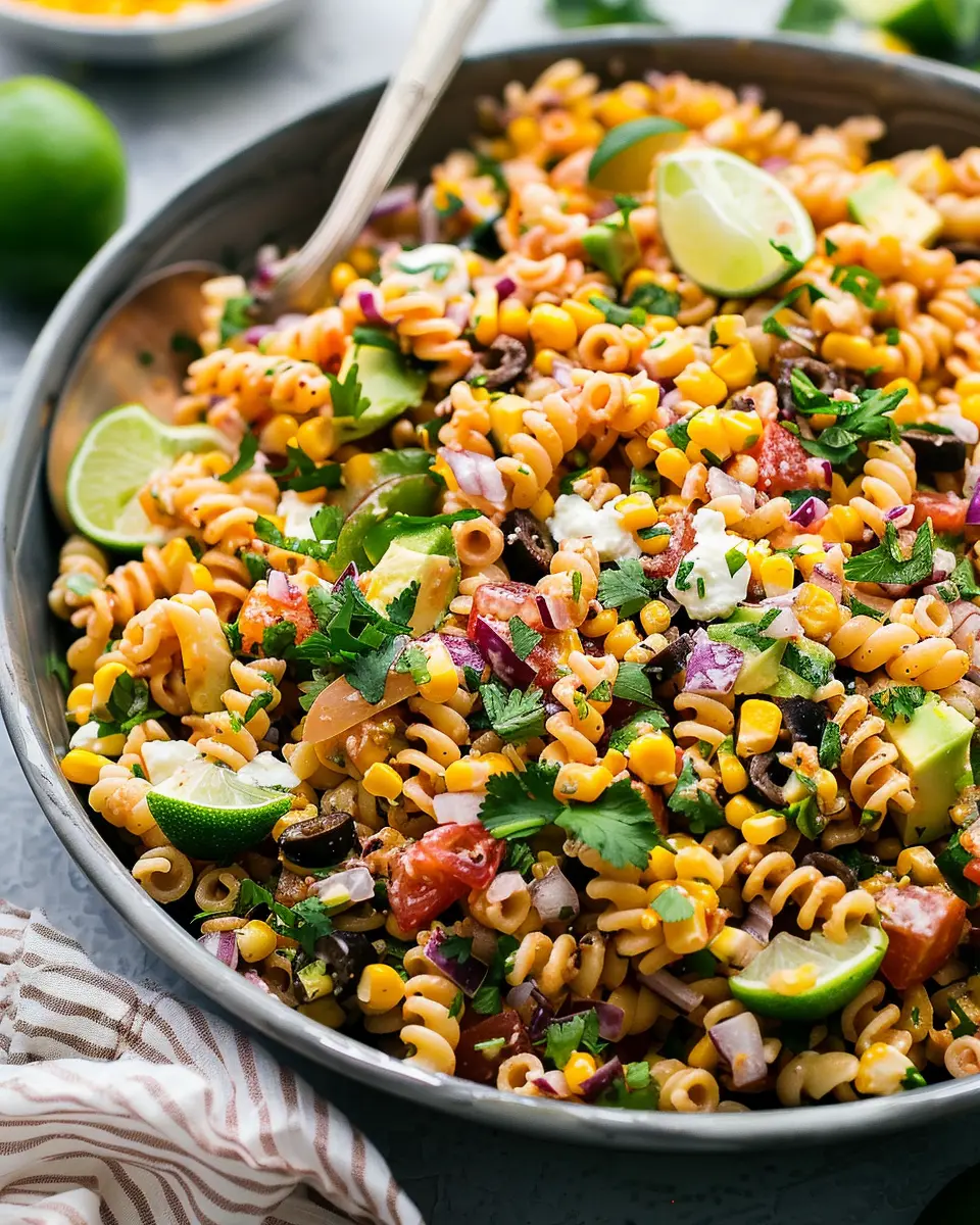 Mexican Street Corn Pasta Salad: The Best Easy Summer Dish