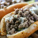 Ground Beef Philly Cheesesteaks