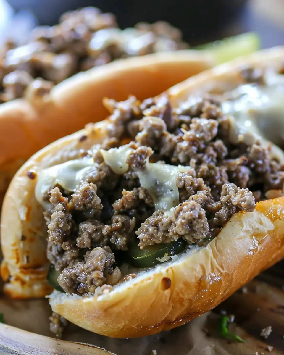 Ground Beef Philly Cheesesteaks: Easy, Flavorful Comfort Food