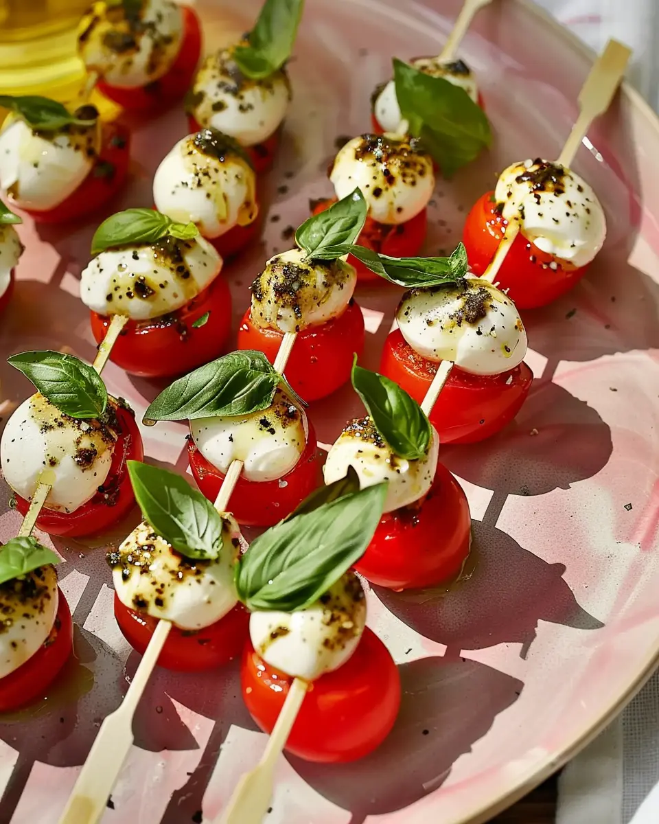Mini Caprese Bites: Easy, Delicious Appetizer for Any Occasion