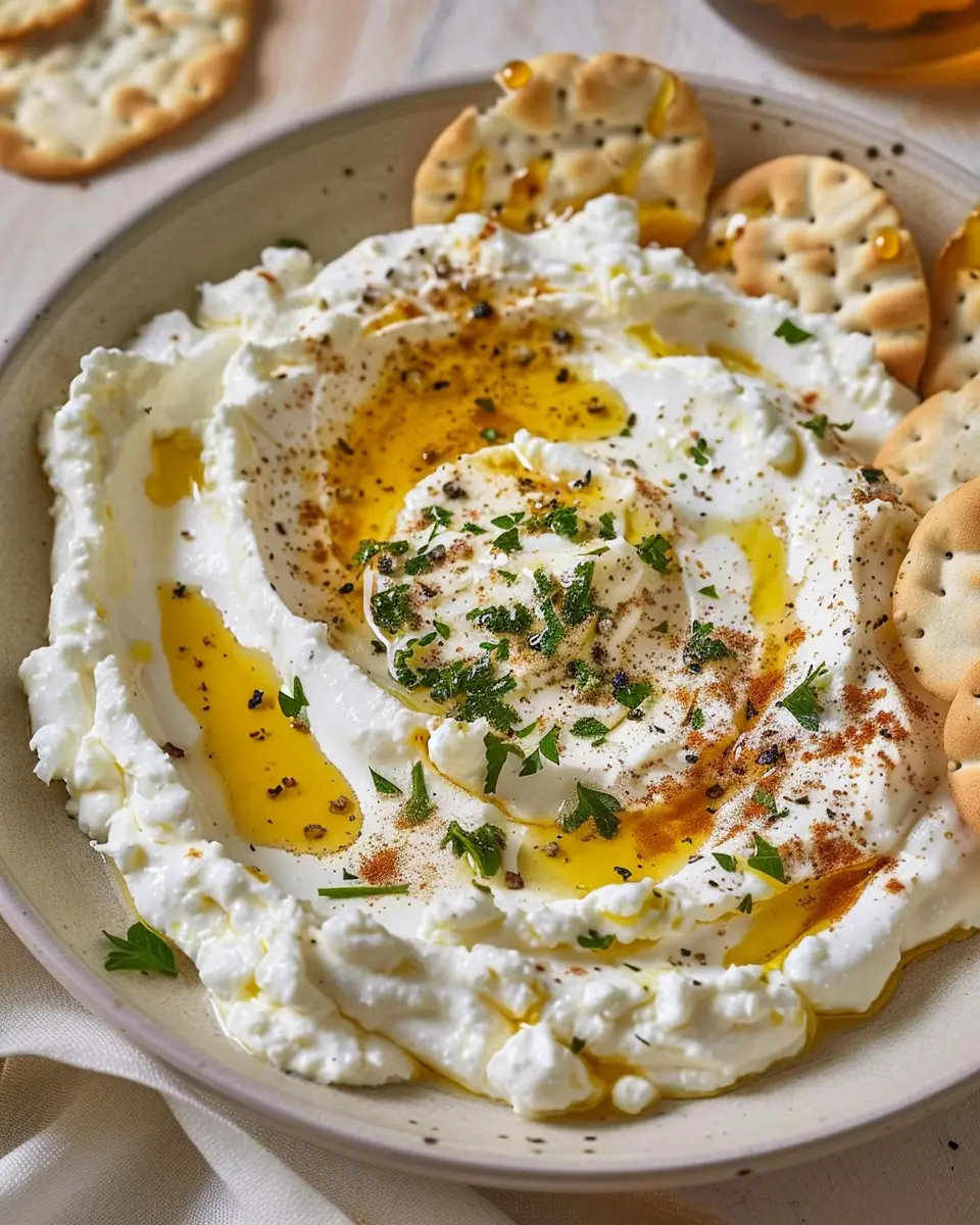 Whipped Feta with Honey Dip