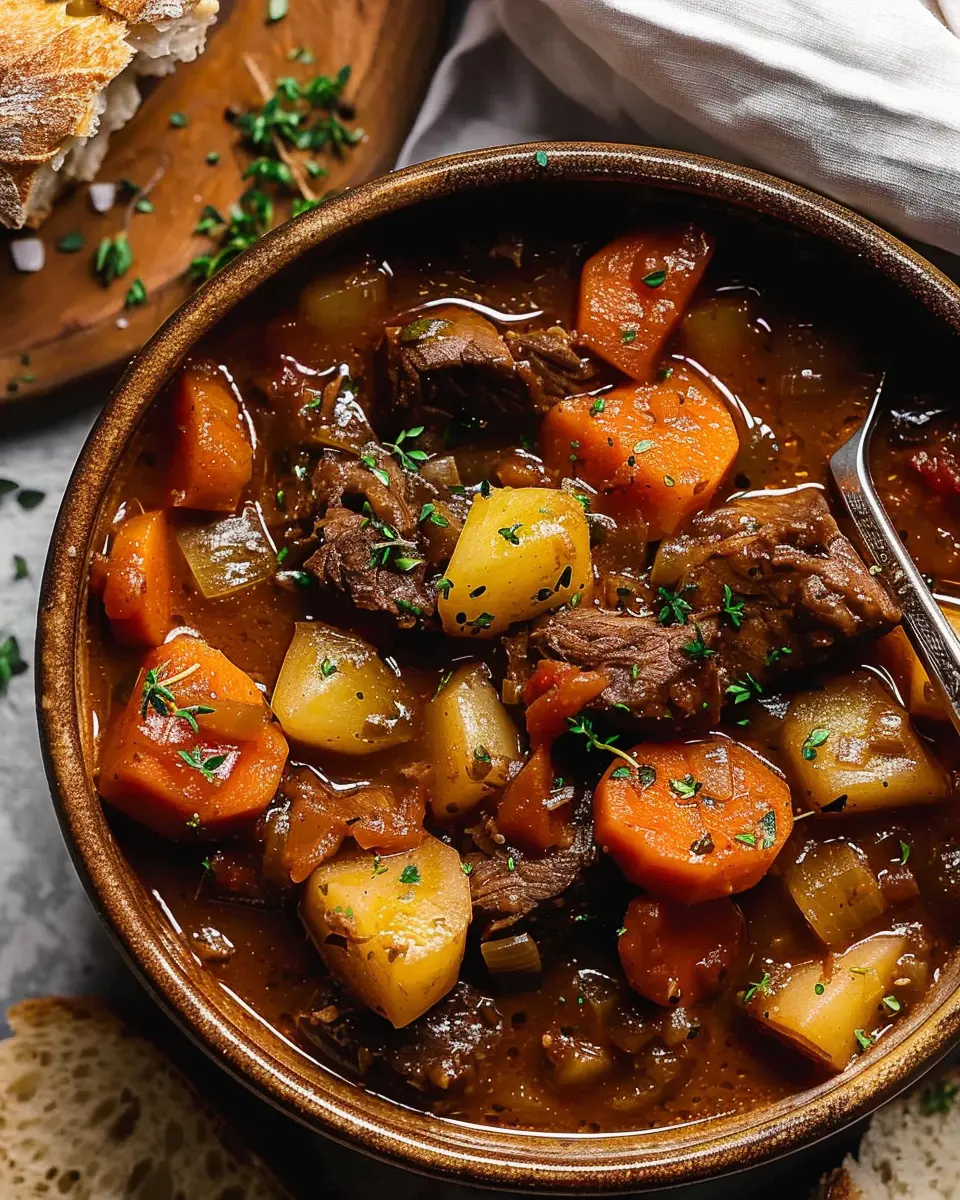 Old Fashioned Beef Stew: A Heartwarming Recipe to Savor