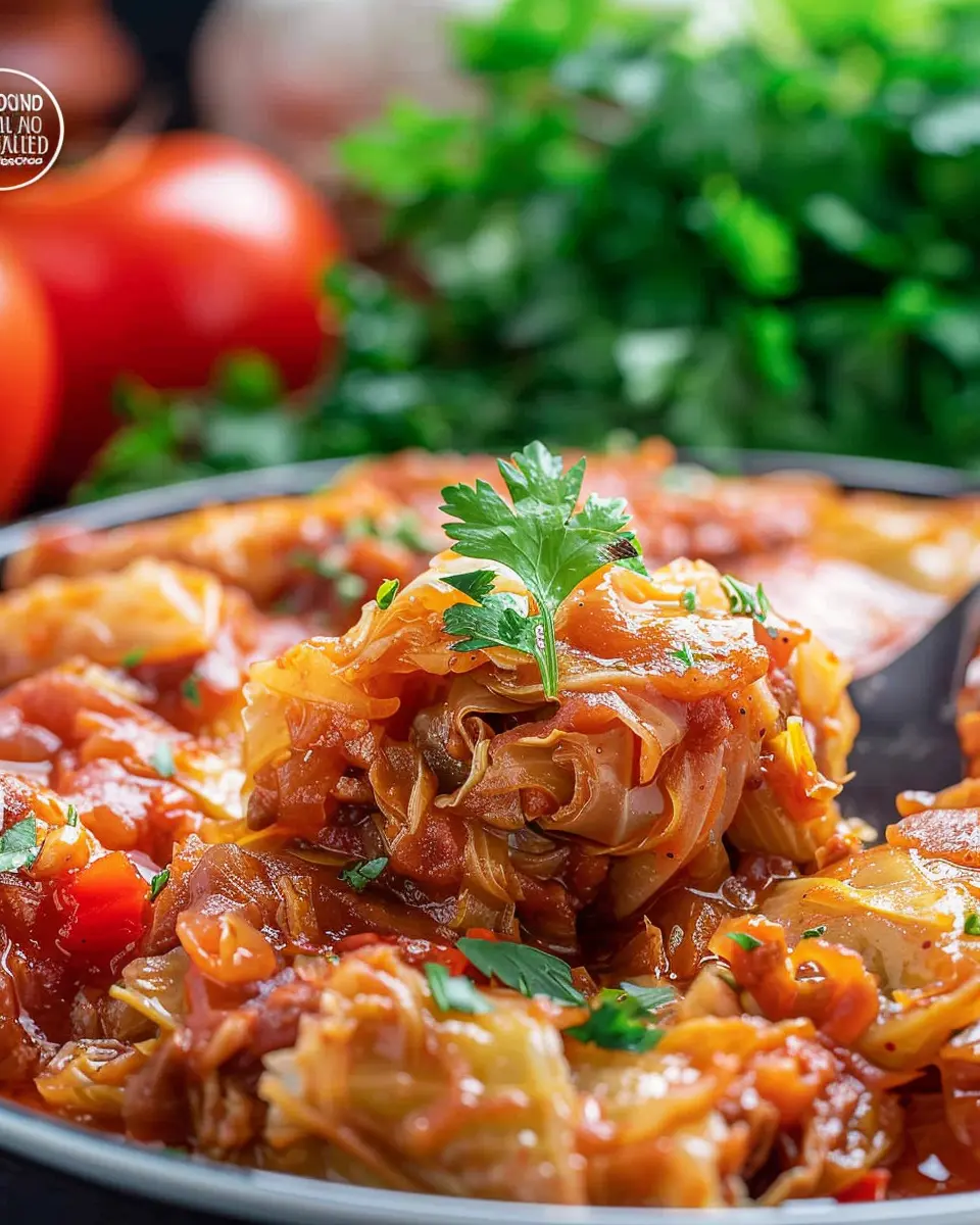 Slow Cooker Unstuffed Cabbage Rolls: Easy Comfort Food Delight