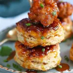 Hot Honey Chicken Biscuits