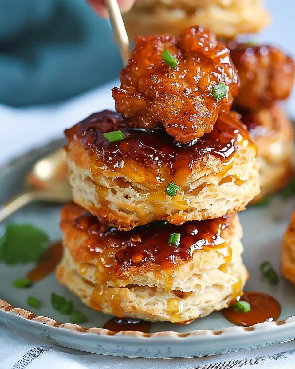 Hot Honey Chicken Biscuits: Indulgent Flavor for Cozy Nights