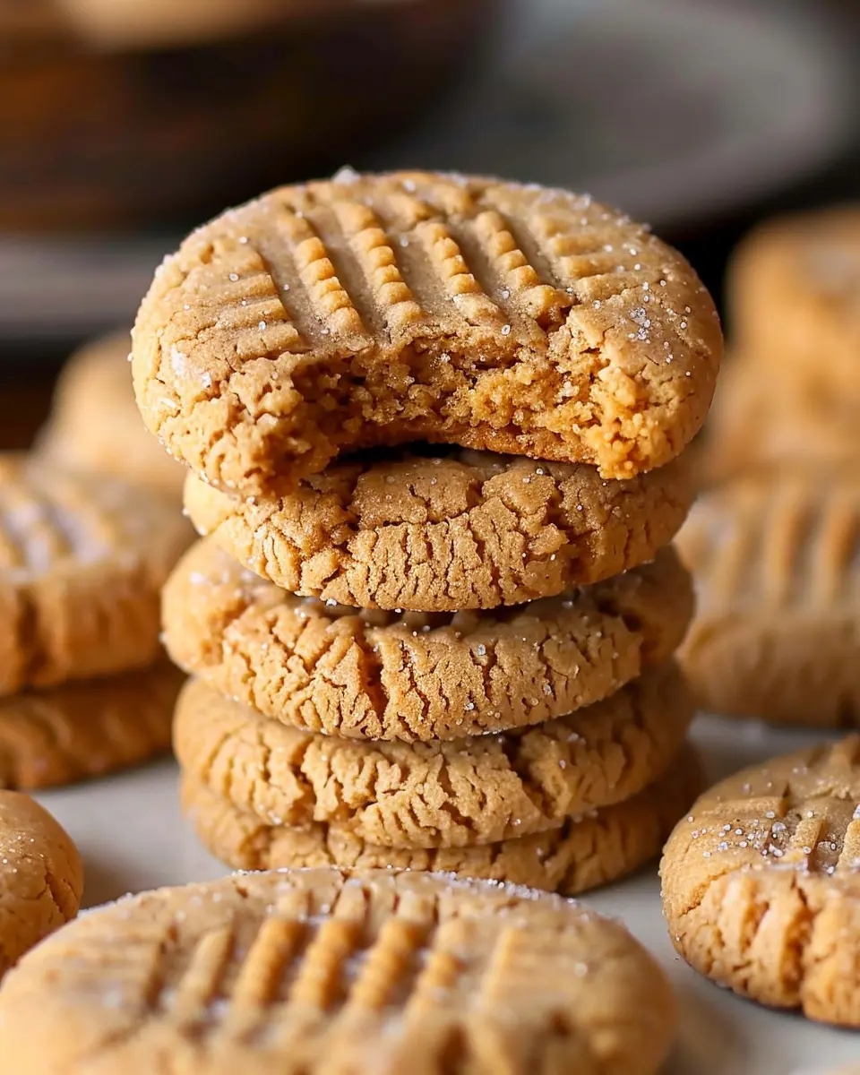 Classic Peanut Butter Cookies