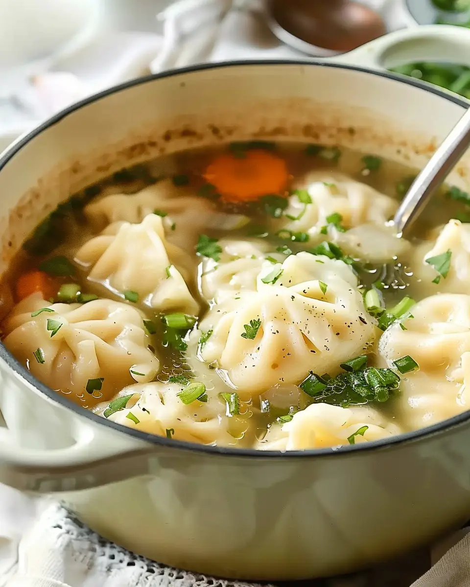 Chicken Dumpling Soup: Easy Comfort Food for Home-Cooked Bliss