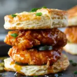 Hot Honey Chicken Biscuits