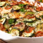 Tuscan Chicken Zucchini Casserole