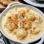 Cheesy Cauliflower Soup