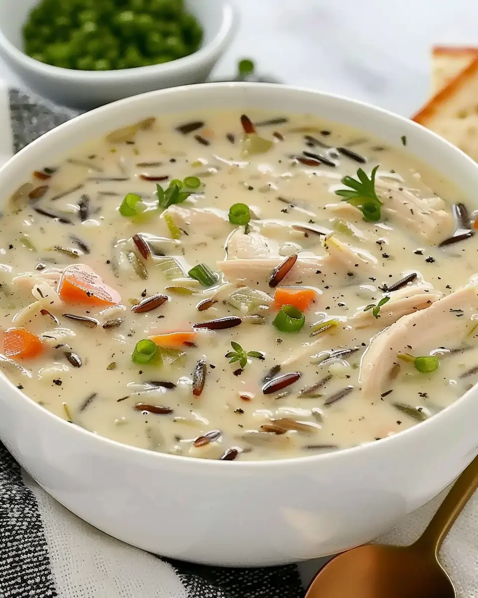 Creamy Chicken and Wild Rice Soup: A Comforting Family Favorite