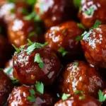 Irresistible Slow Cooker Honey Garlic Meatballs