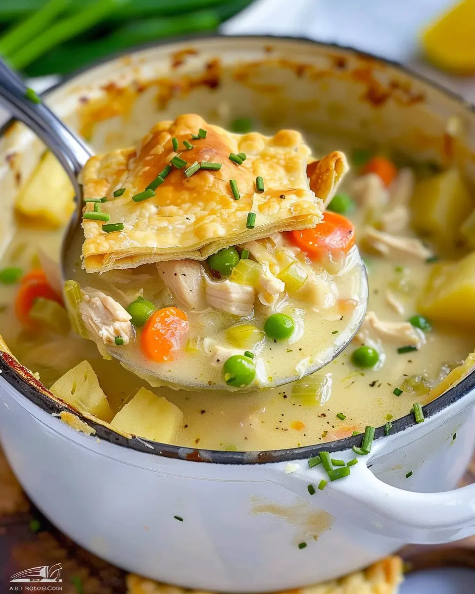 Chicken Pot Pie Soup: The Best Warm &amp; Comforting Recipe