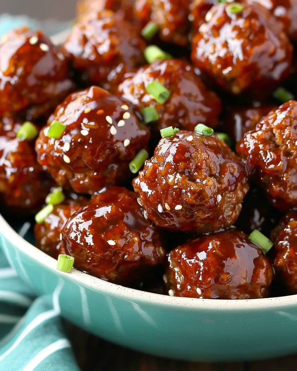 Irresistible Slow Cooker Honey Garlic Meatballs for Busy Nights