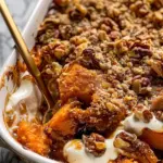 Southern Maple Sweet Potato Casserole