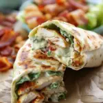 Crispy Chicken Bacon Ranch Wrap