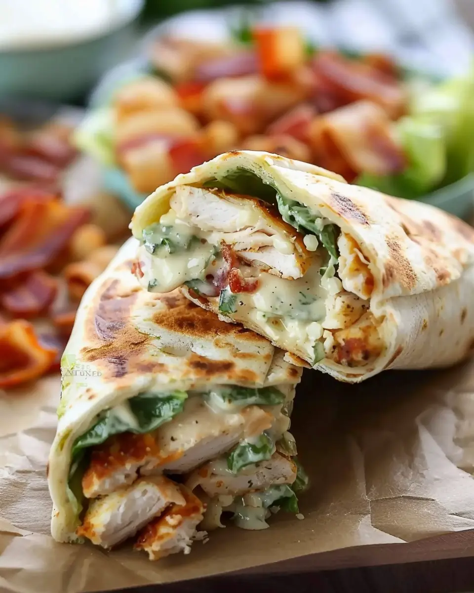 Crispy Chicken Turkey Bacon Ranch Wrap: Easy and Delicious Delight