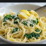 Lemon Spinach Pasta