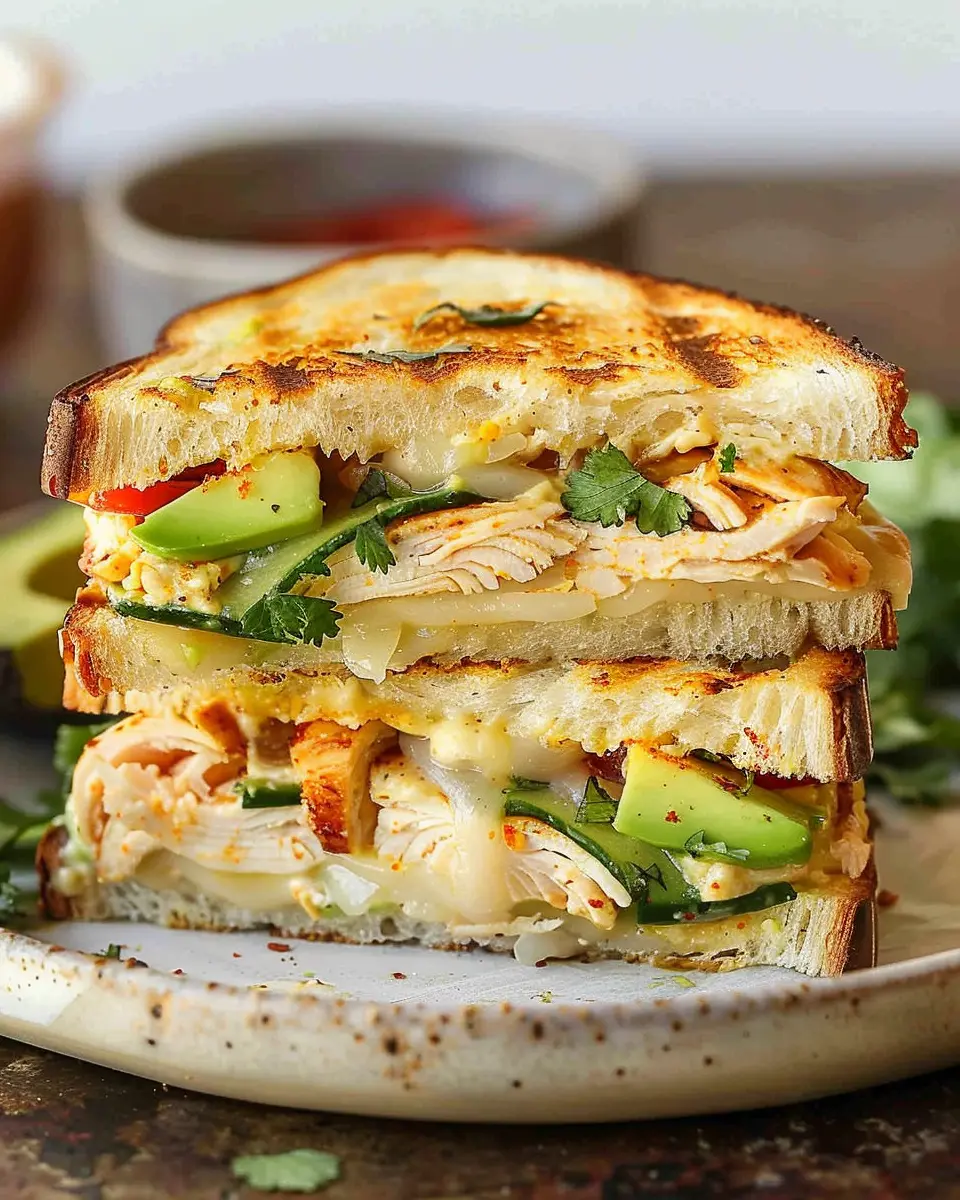 Chipotle Chicken Avocado Melt: Easy and Indulgent Recipe Idea