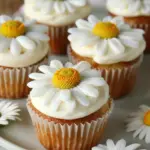 Super Cute Daisy Cupcakes