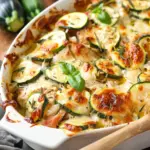 Tuscan Chicken Zucchini Casserole