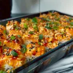 Salmon Sushi Bake