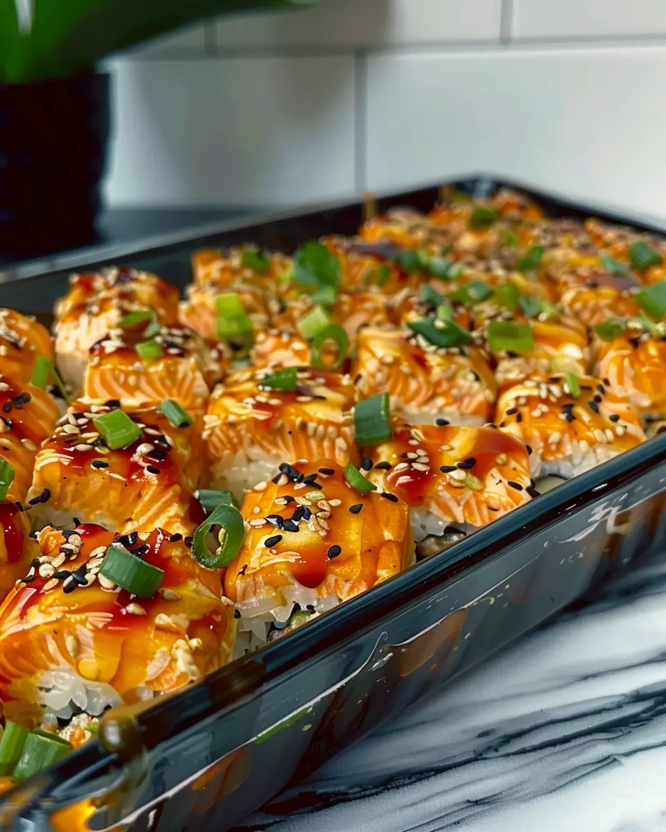 Salmon Sushi Bake: Easy Comfort Food for Home Cooks