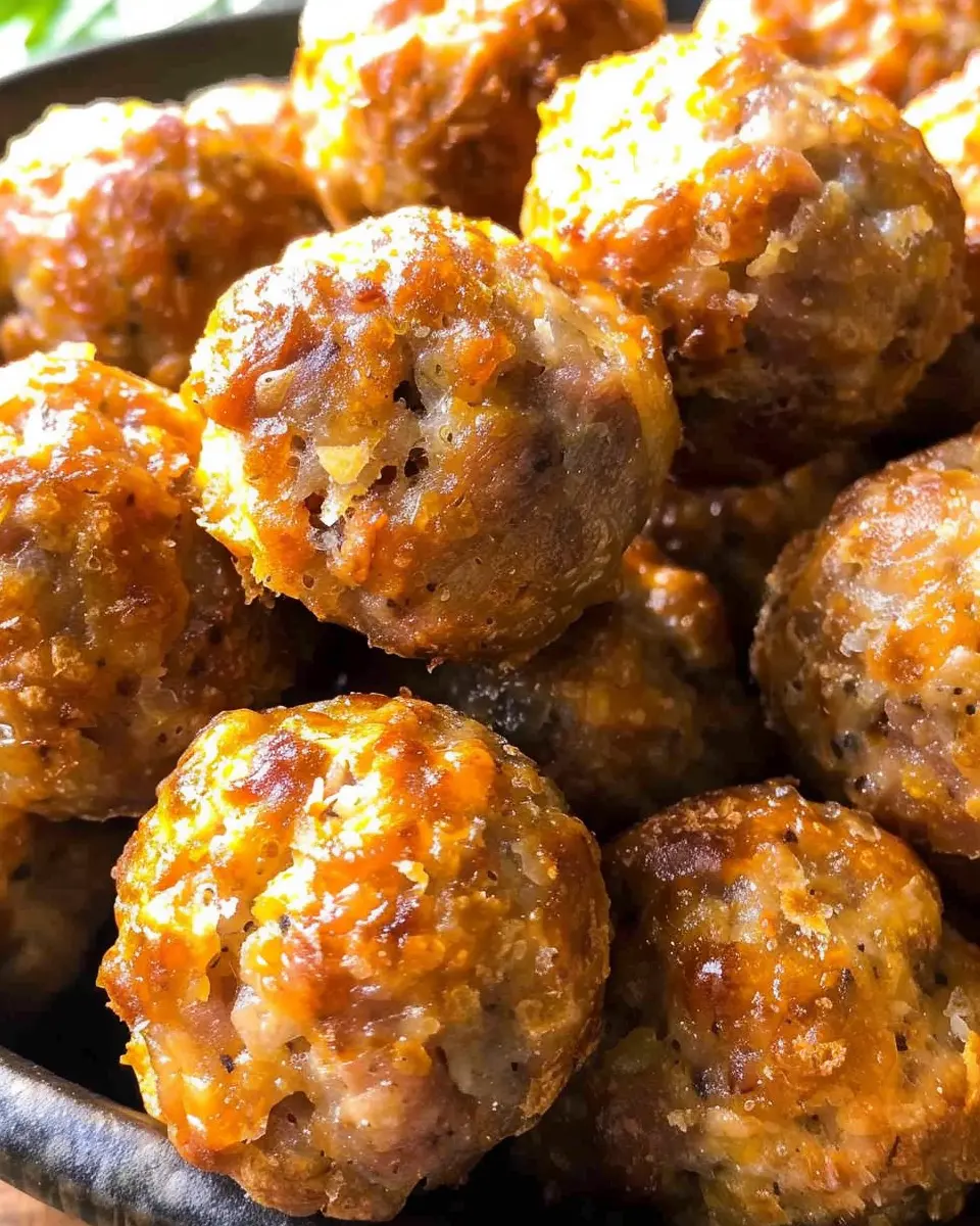 Bisquick Sausage Balls: Easy Beef &amp; Turkey Bacon Treats You’ll Love