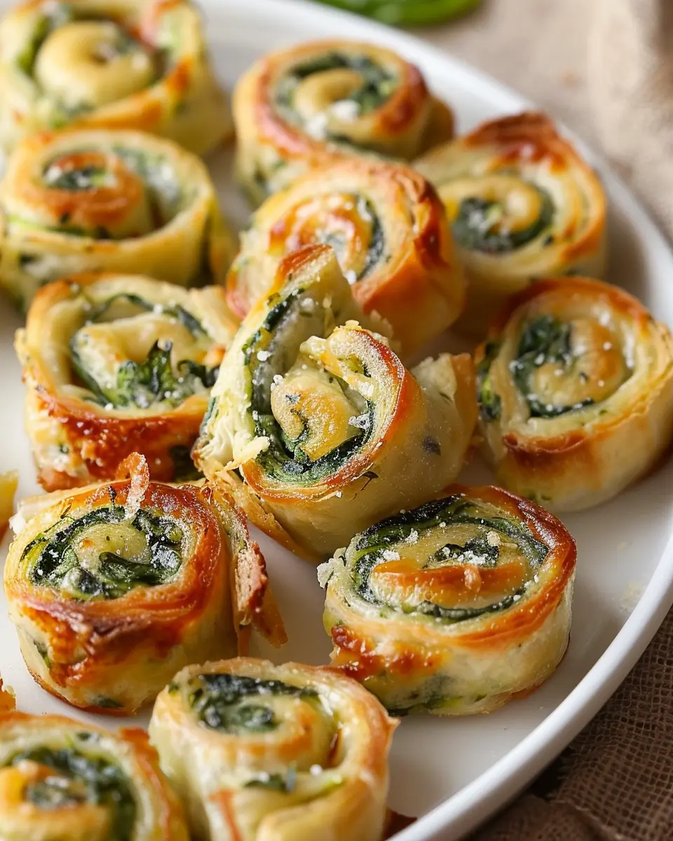 Spinach Dip in Bite-Sized Pinwheels: A Deliciously Easy Appetizer